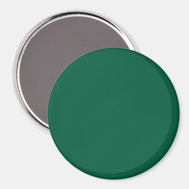 Massiver dunkelgrüner texturierter Hintergrund Magnet (Vorderseite/Rückseite)