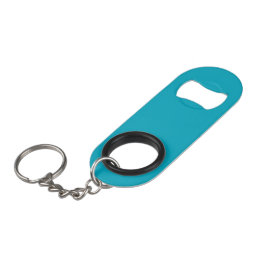 Massiver leuchtend blauer Hintergrund mit einer gl Mini Flaschenöffner