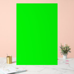 Massiver Neongrün-Bildschirm Chroma-Key-Hintergrun Acrylschild