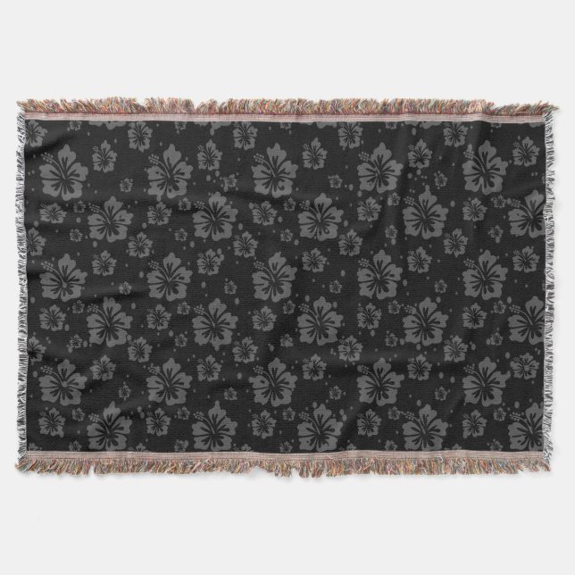 Massives Abstraktes Schlichtes Schwarz Decke (Vorderseite)