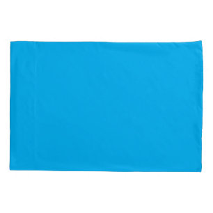 Massives Cyanblau Hintergrund Kissenbezug