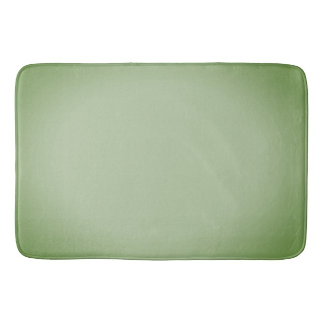 Massives Jadegrün Celadon  Badematte (Vorderseite)