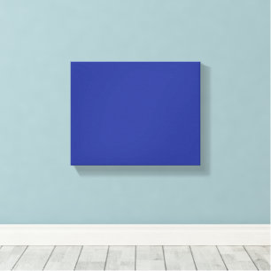 Massives tiefblaues Hintergrundbild Kühnes minim Leinwanddruck