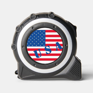 Maßnahme des amerikanischen Flaggenverbands Maßband
