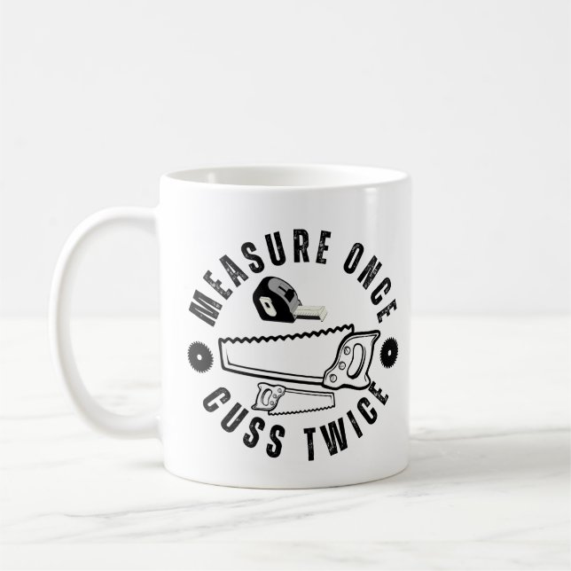 Maßnahme einmal zweimal kaffeetasse (Links)