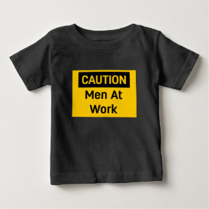 MASSNAHMEN Männer am Arbeitsplatz Baby T-shirt