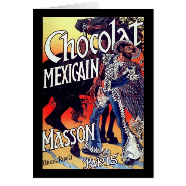 Masson Mexican Chocolate Vintage Ad (Vorne)