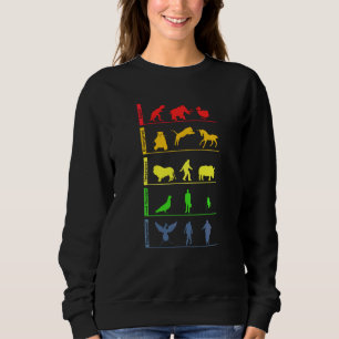 Maßstab für den sonnigen Erhaltungszustand gefährd Sweatshirt