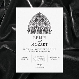 Maßwerk gotik einladung
