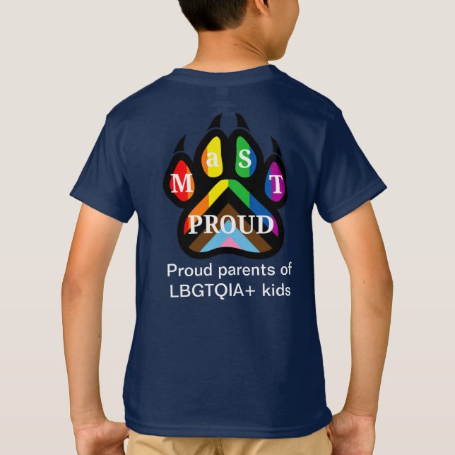 MaST Proud Kids T - Shirt (Rückseite)