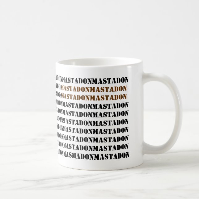 Mastadon Tasse (Rechts)