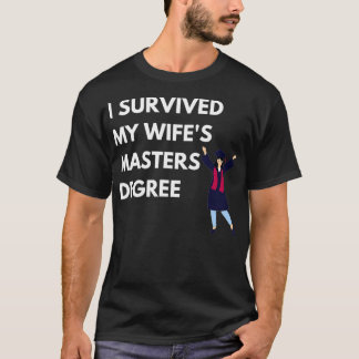 Master-Abschluss-Abschluss beherrscht IT-Uni T-Shirt