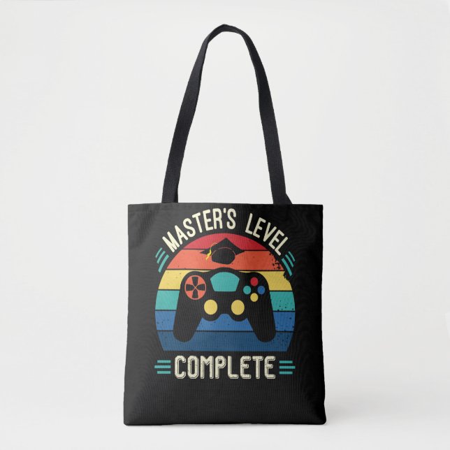 Master-Abschluss, Abschluss GIft, Master  Tasche (Vorderseite)