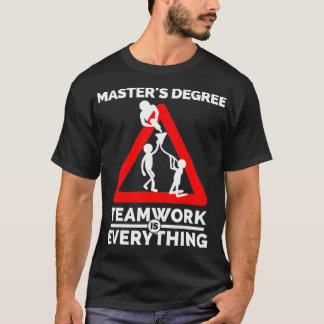 Master-Abschluss-Abschluss T-Shirt