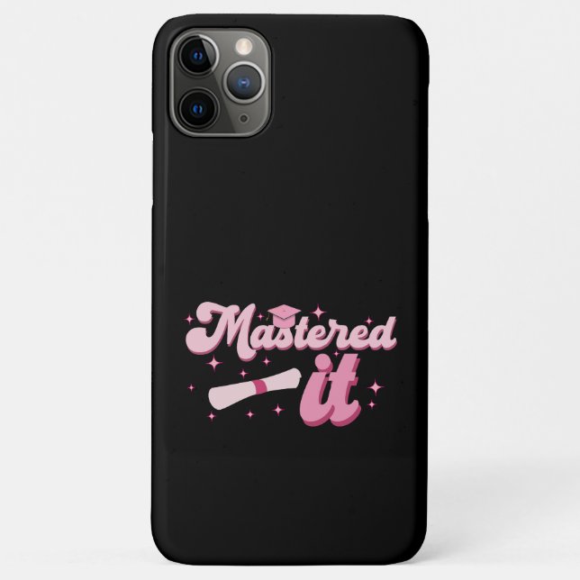 Master-Abschluss-MBA-Abschluss Case-Mate iPhone Hülle (Rückseite)