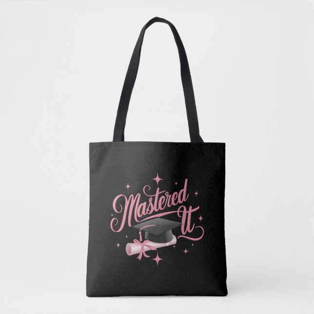 Master-Abschluss-MBA-Abschluss Tasche (Vorderseite)