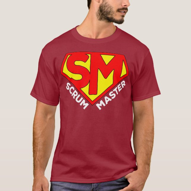 Master Agile Scrum Master (2) T-Shirt (Vorderseite)