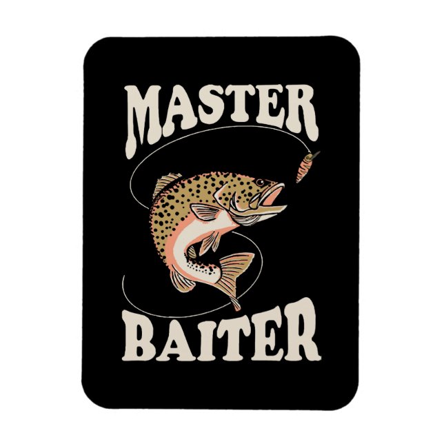 Master-Baiter-Fischerei Magnet (Vertikal)
