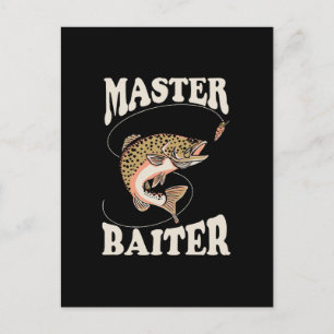 Master-Baiter-Fischerei Postkarte