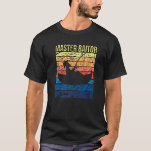 Master Baiter Vintag Bass Fischen Männer T-Shirt