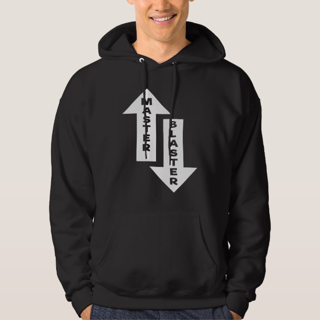 Master Blaster Auf- und Ab-Pfeile Hoodie (Vorderseite)