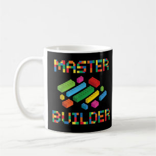 Master Builder Brick Builder Funny Blocks Gebäude Kaffeetasse