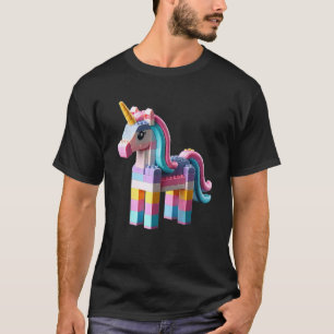 Master Builder Bricks blockiert Spielzeug-Einhorn T-Shirt