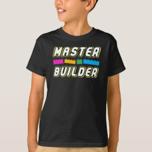 Master Builder - Funny Build Wall Builder T-Shirt
