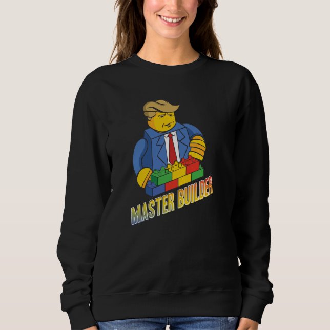 Master Builder Gebäude blockiert Männer Jugend 1 Sweatshirt (Vorderseite)