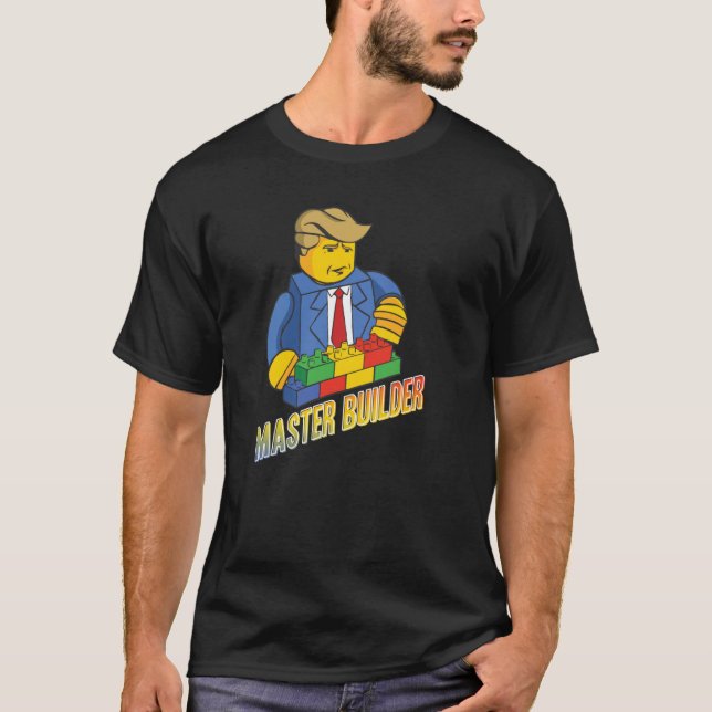 Master Builder Gebäude blockiert Männer Jugend 1 T-Shirt (Vorderseite)
