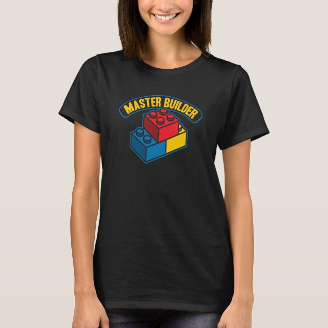 Master Builder Gebäude blockiert Männer Jugend 2 T-Shirt (Vorderseite)