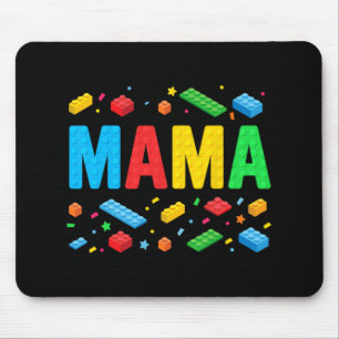 Master Builder Gebäude Bricks Blocks Funny Mother Mousepad