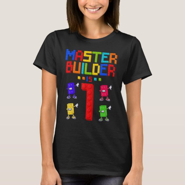 Master Builder ist 1 Jahr alt Gebäude 1. Geburtsta T-Shirt (Vorderseite)