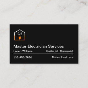 Master Cartes de visite électriciens