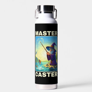Master Caster - Zauberer für die Fischerei Trinkflasche