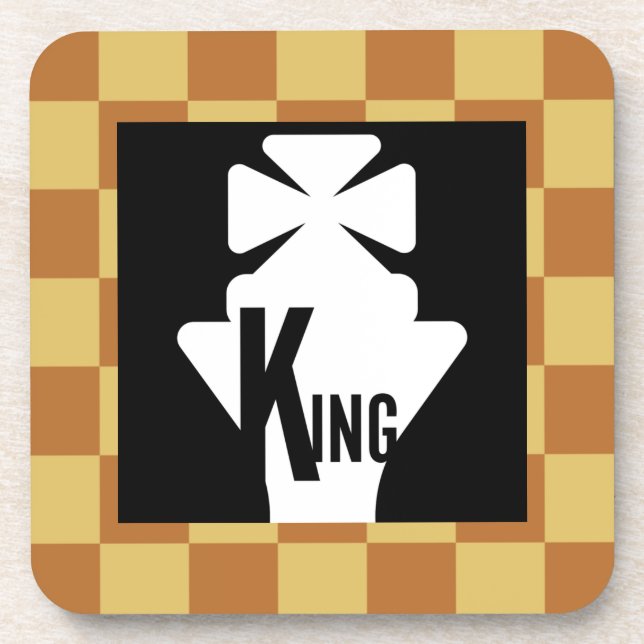 MASTER CHESS ORIGINAL VON MASANSER GETRÄNKEUNTERSETZER (Vorderseite)