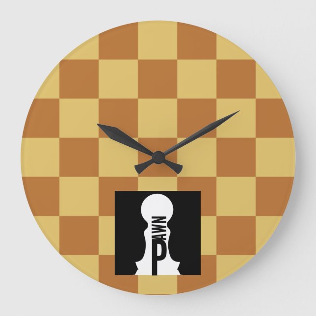 MASTER CHESS ORIGINAL VON MASANSER GROßE WANDUHR (Vorderseite)