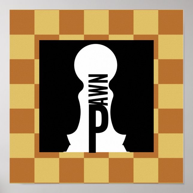 MASTER CHESS ORIGINAL VON MASANSER POSTER (Vorne)