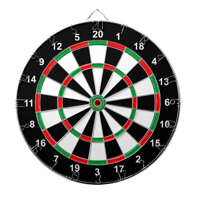 Master Darts Board Basic Round-Target Classic-Spie Dartscheibe (vorne)