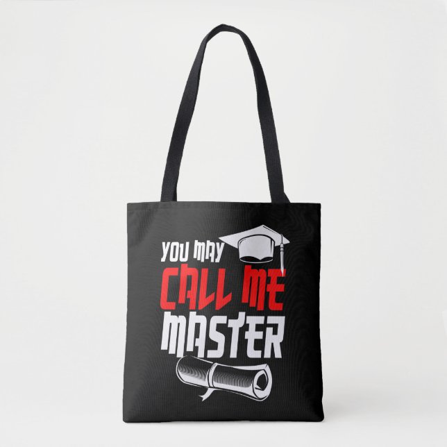 Master Degree Abschluss Gift 2022 MSW MBA  Tasche (Vorderseite)