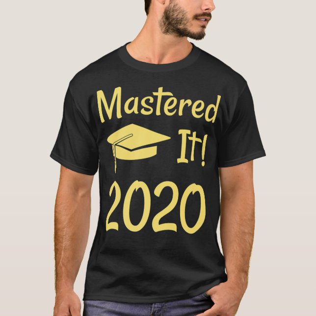 Master Degree Funny Gift Premium T-Shirt (Vorderseite)