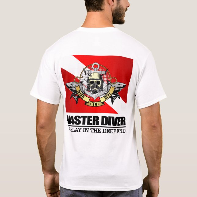 Master Diver (BDT) T-Shirt (Rückseite)