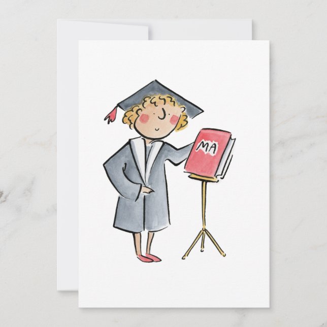 Master Einladung (Vorderseite)