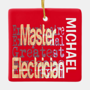 Master Electrical Extraordinaire CUSTOM Keramikornament
