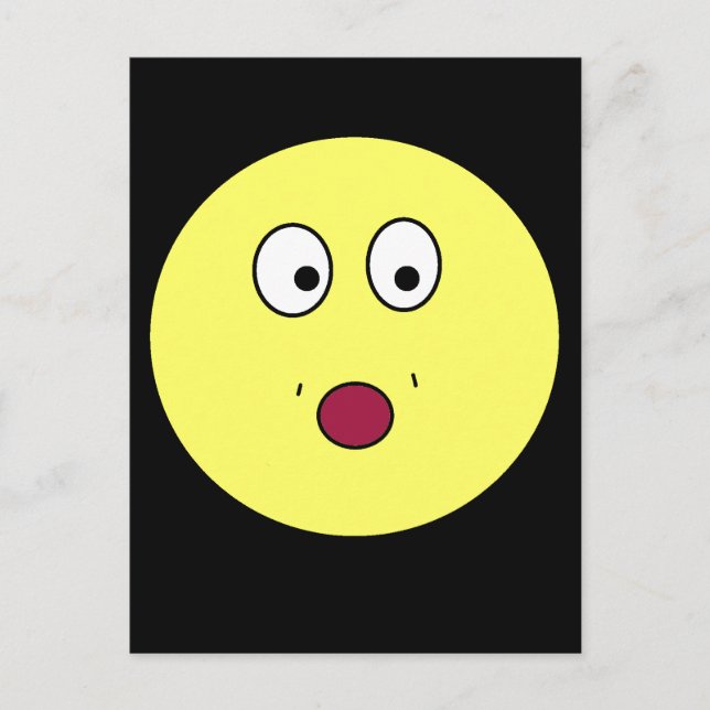 Master Emoticon Postkarte (Vorderseite)