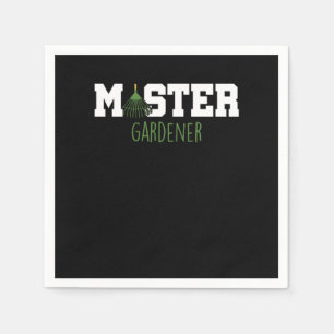 Master Gardener Blume Pflanze Geschenk Serviette