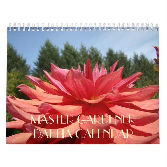 MASTER GARDENER Dahlia Blume Kalendergeschenke Kalender (Titelbild)
