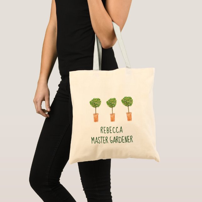 Master Gardener Personalisiert Tote Bag Tragetasche (Vorderseite (Produkt))