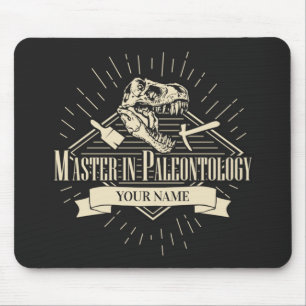 Master in Paläontologie Mousepad