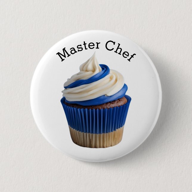 Master Koch Cupcake Button (Vorderseite)